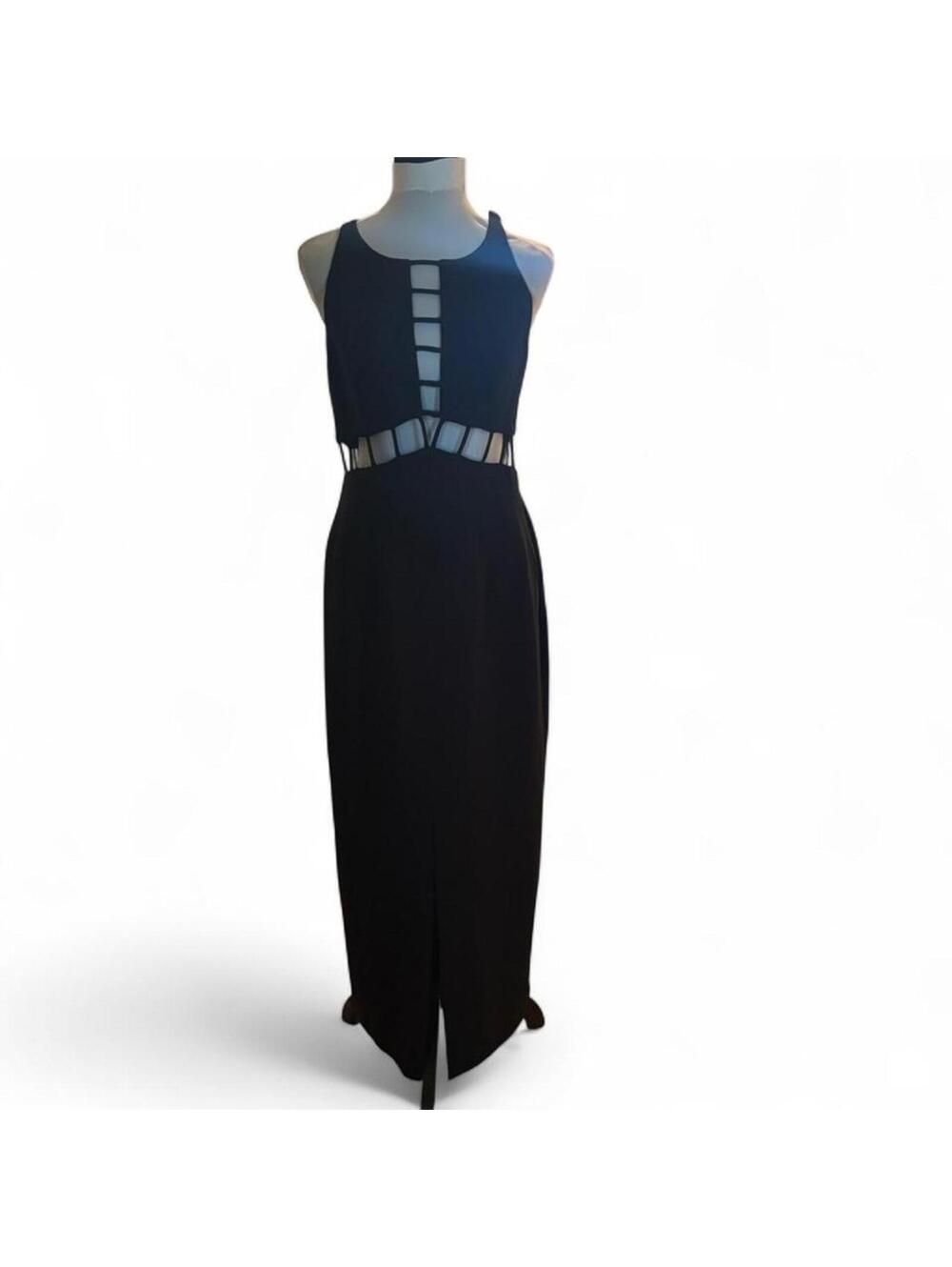 Cache’ black evening gown size 10